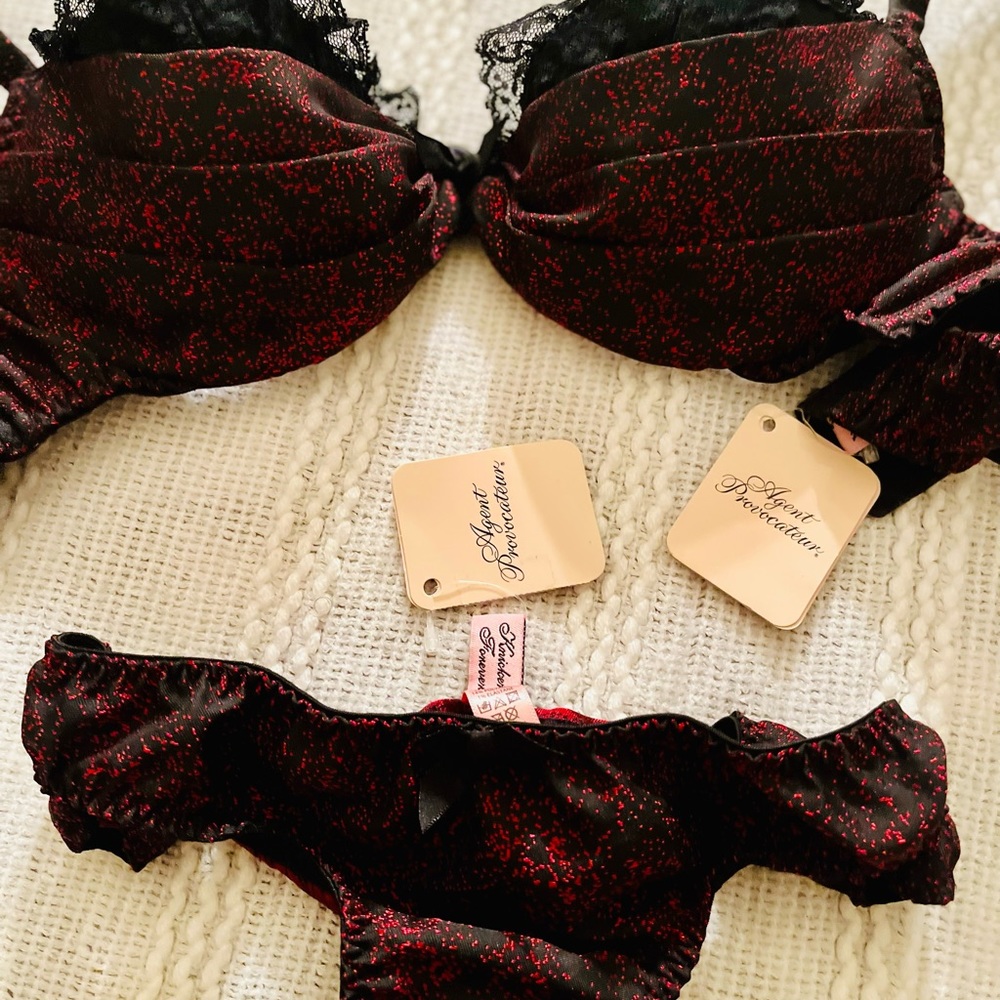 Agent Provocateur Bra and Thong Panty NWT - Picture 3 of 6